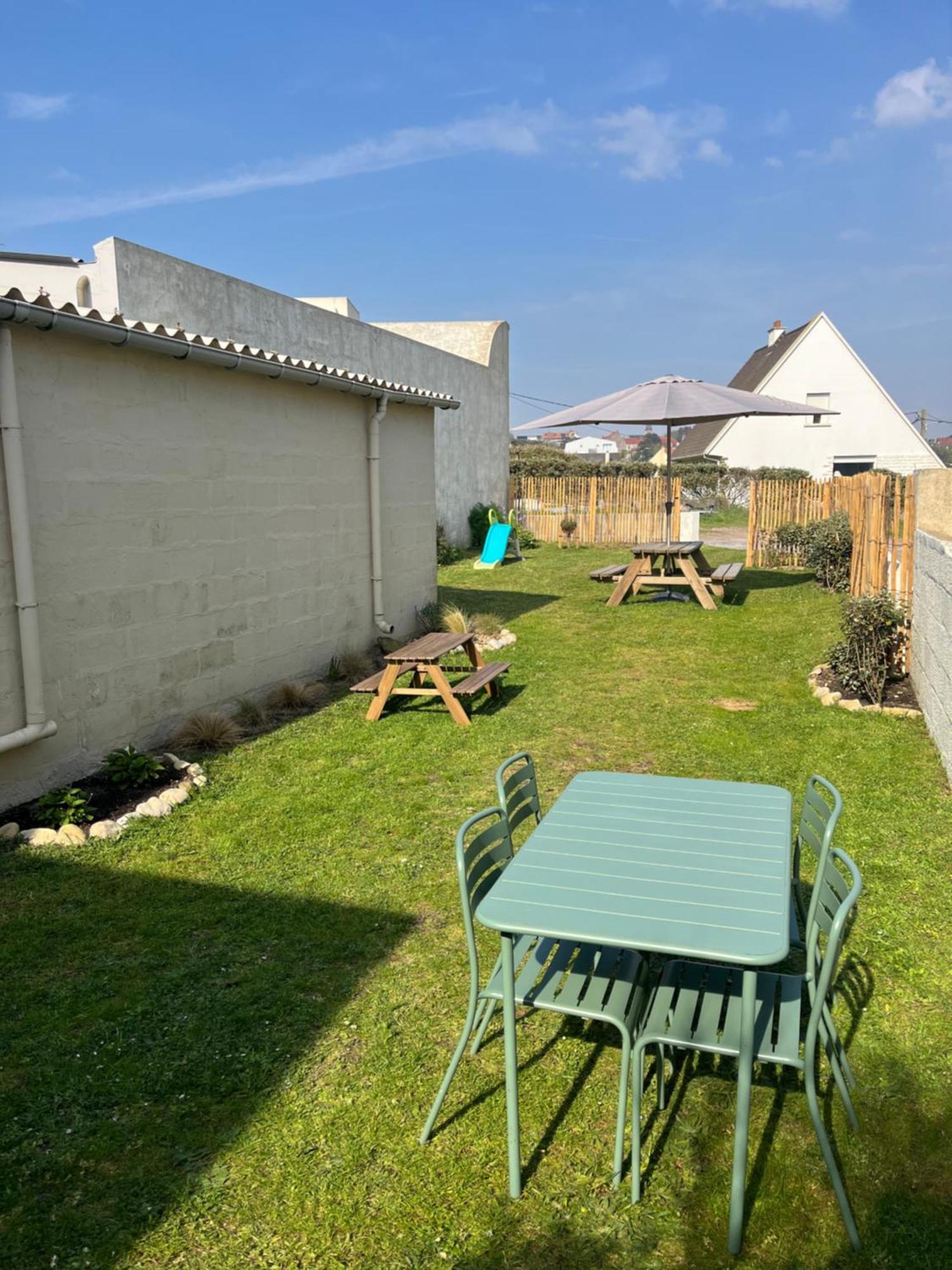 La Maison - Ambleteuse - Vue Sur Mer Et Jardin Buitenkant foto
