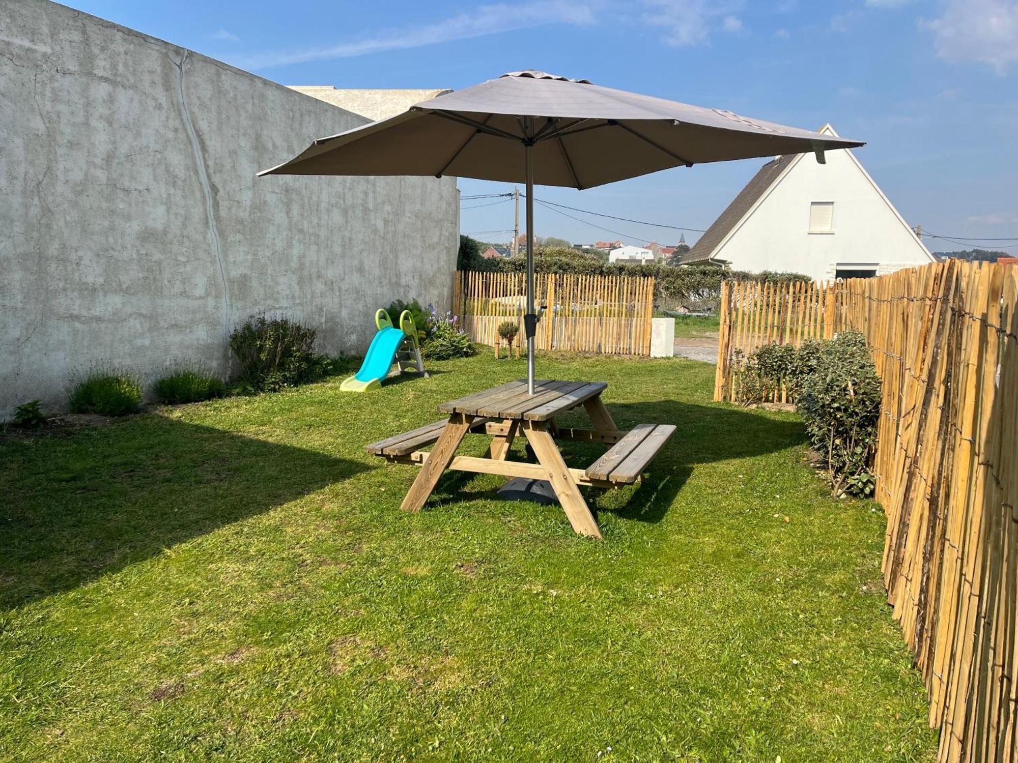 La Maison - Ambleteuse - Vue Sur Mer Et Jardin Buitenkant foto