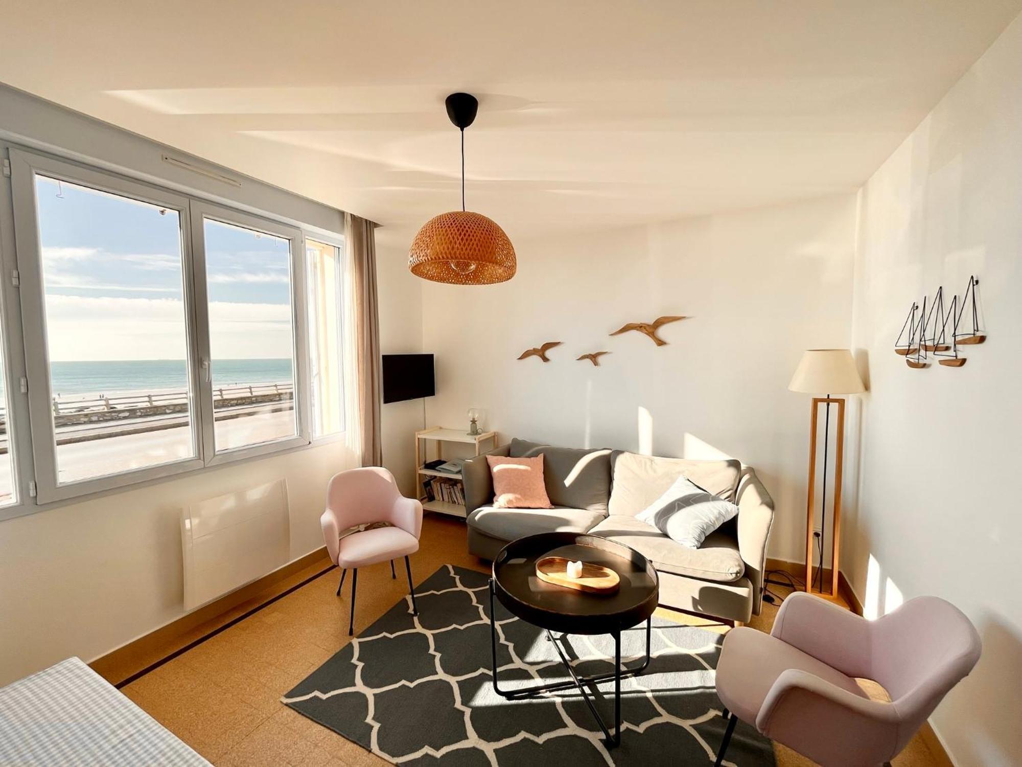 La Maison - Ambleteuse - Vue Sur Mer Et Jardin Buitenkant foto